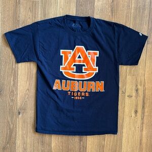 Navy Blue Russel Athletics Auburn T-Shirt - Medium